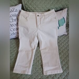 St. John's Bay White Straight Leg Jeans
